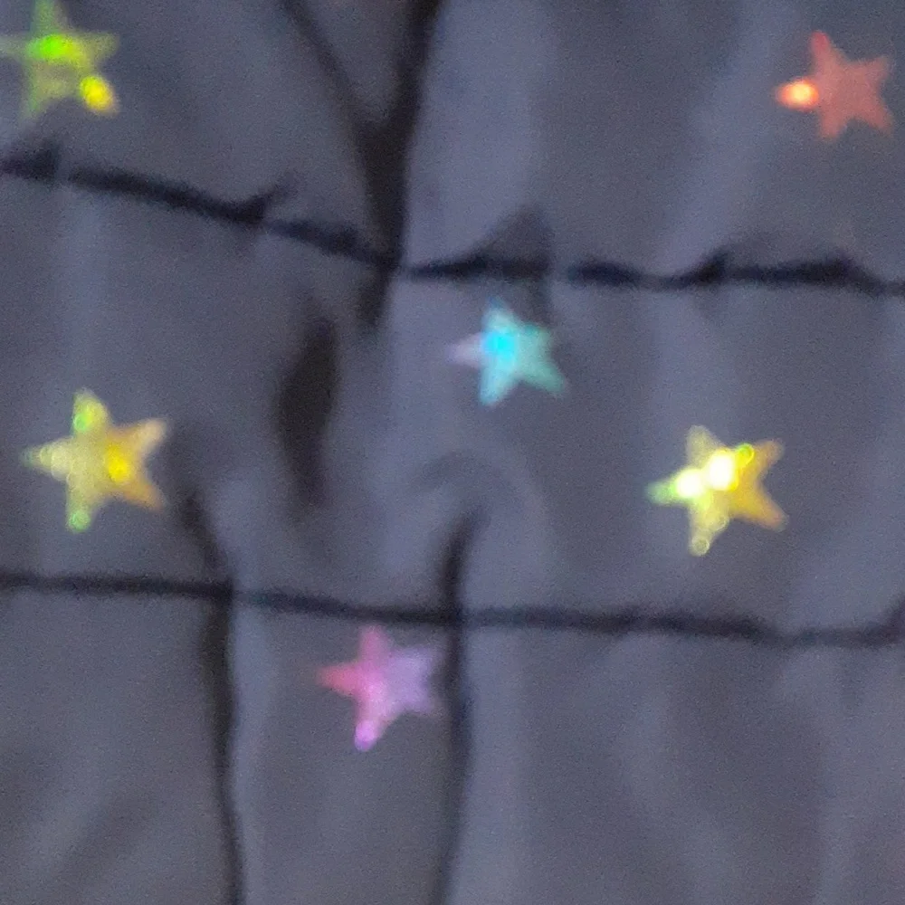 Stella McCartney Kids Navy Textured Jacket Quilted Zip Up Stars Design 3M - Picture 3 of 5